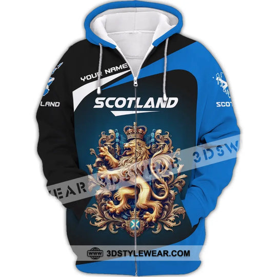 Unisex Shirt, Custom Name Scotland Shirt, Scottish, Scotland T-Shirt, Scotland Lover Shirt style option 3