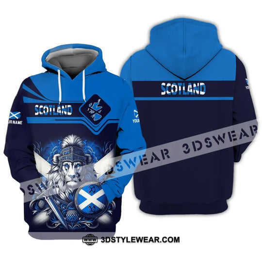Unisex Shirt - Custom Name Scotland Sport Shirt style option 2