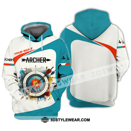Unisex Shirt - Custom Name Sport Shirt, Archery Classic style option 3