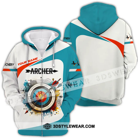 Unisex Shirt - Custom Name Sport Shirt, Archery Classic style option 4