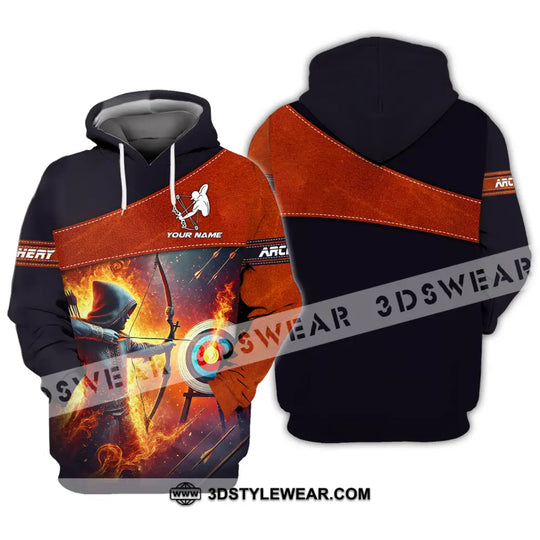 Unisex Shirt - Custom Name Sport Shirt, Archery Lover style option 3