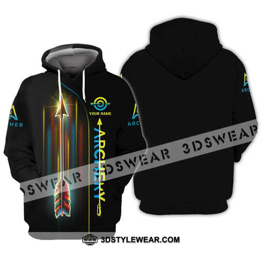 Unisex Shirt - Custom Name Sport Shirt, Archery Player style option 3