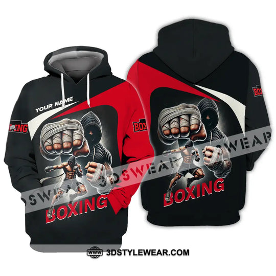 Unisex Shirt - Custom Name Sport Shirt, King Of Boxing style option 4