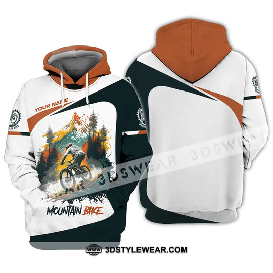Unisex Shirt - Custom Name Sport Shirt, Mountain Bike Lover style option 3
