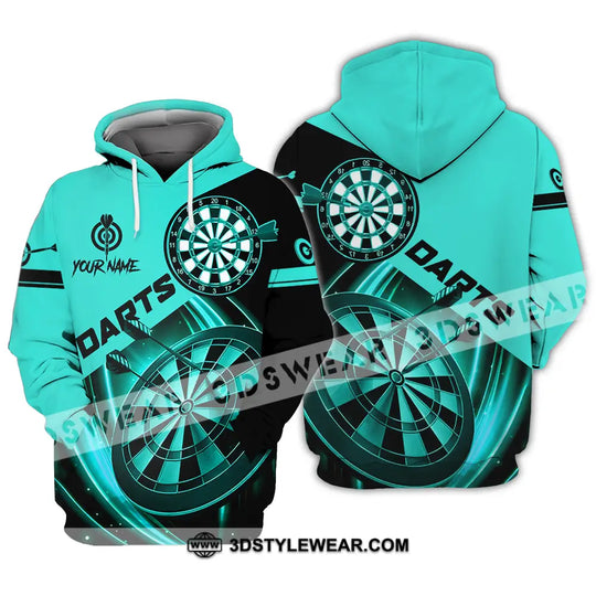 Unisex Shirt - Custom Name Sport Shirt, Technology Darts Player style option 3
