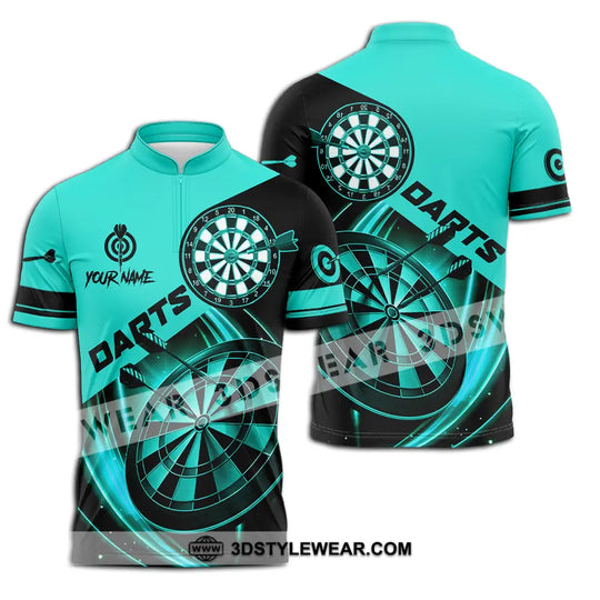 Unisex Shirt - Custom Name Sport Shirt, Technology Darts Player style option 2