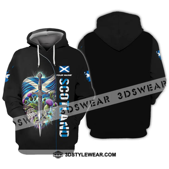 Unisex Shirt - Custom Name Sword Of Scotland style option 4
