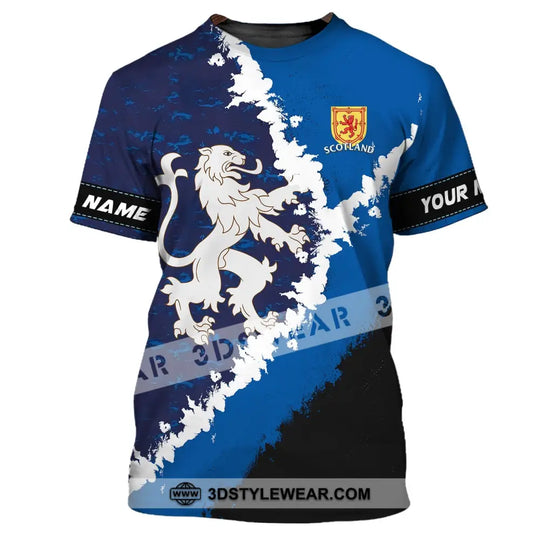 Unisex Shirt - Custom Name T-Shirt, England Lion Name Shirt style option 2