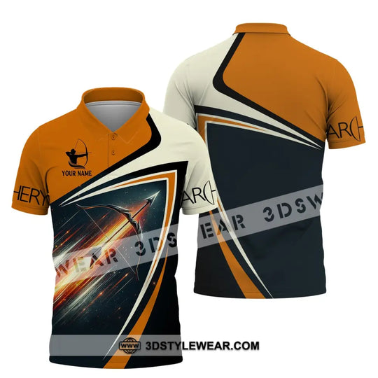 Unisex Shirt, Custom Name T-Shirt, Gifts for Archery Players, Archery Club Shirt style option 4