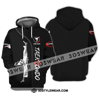 Unisex Shirt - Custom Name Shirt Taekwondo - Hoodie / S - T-shirt