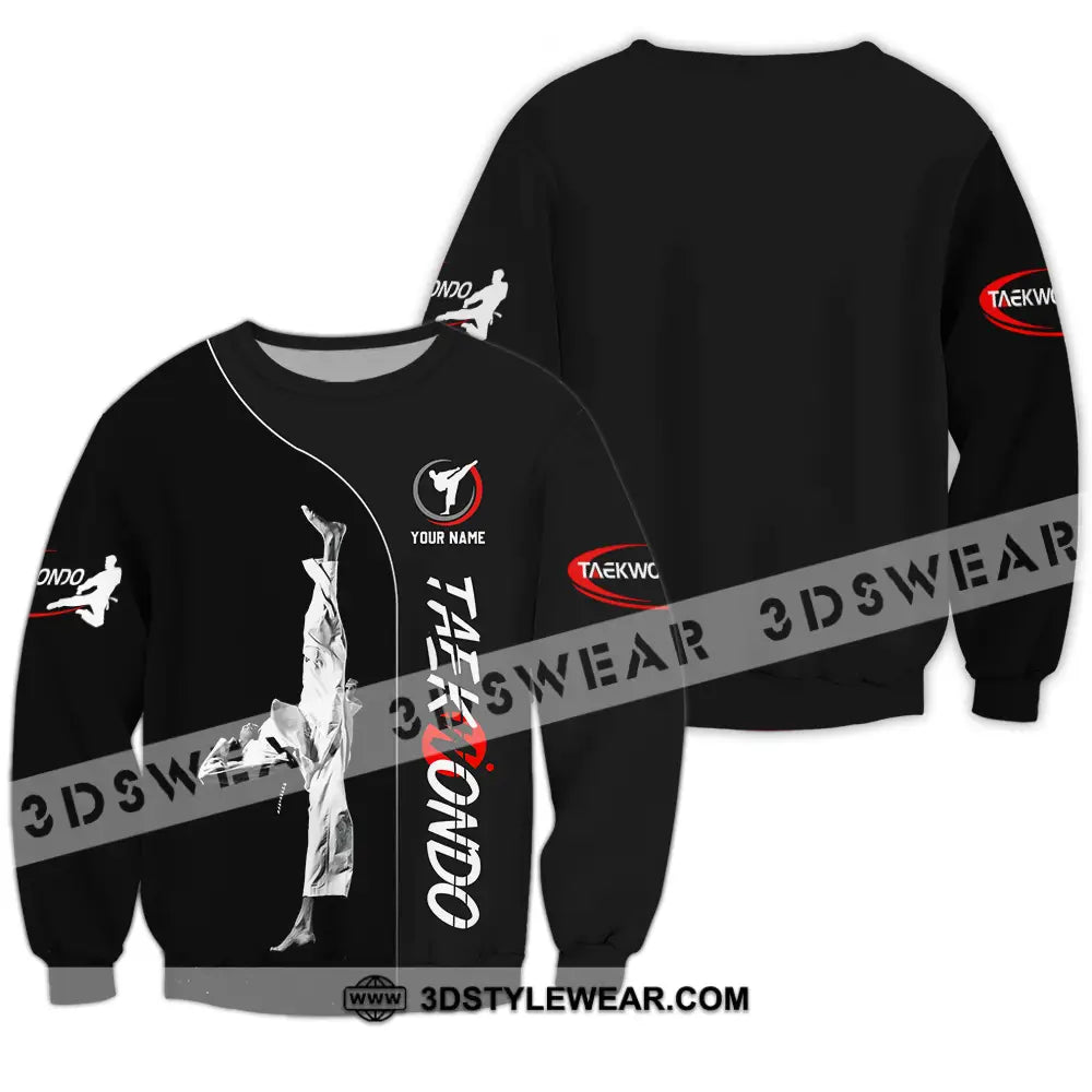 Unisex Shirt - Custom Name Shirt Taekwondo - Long Sleeve / S - T-shirt