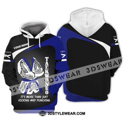 Unisex Shirt Custom Name Taekwondo Shirt Taekwondo Lover Gift - Hoodie / S - T-shirt