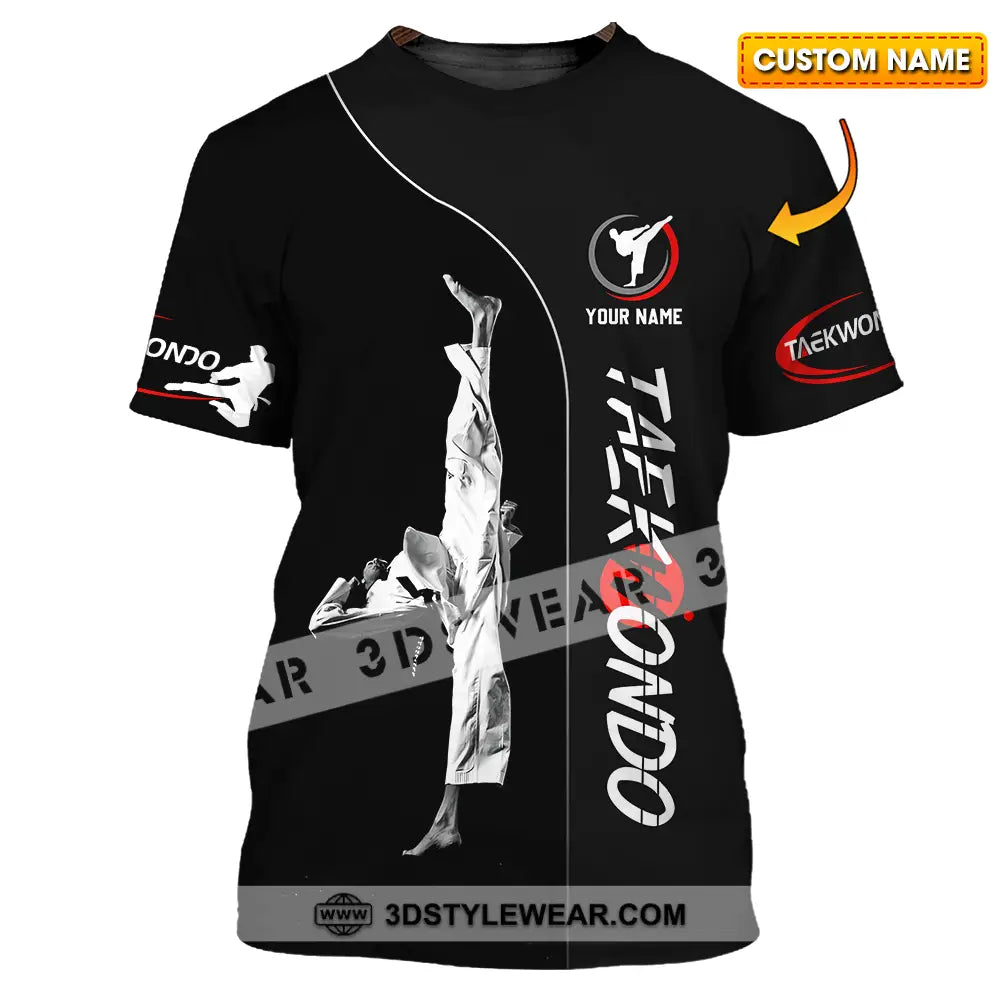Unisex Shirt - Custom Name Shirt Taekwondo - T-shirt