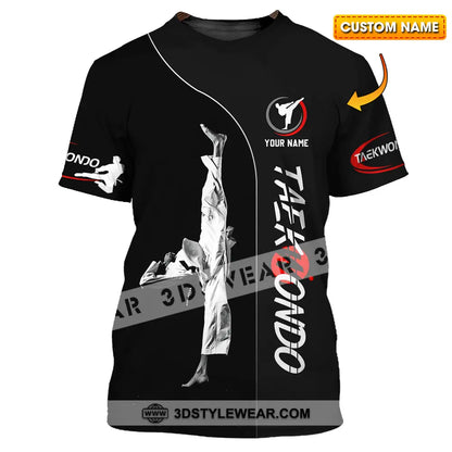 Unisex Shirt - Custom Name Shirt Taekwondo - T-shirt