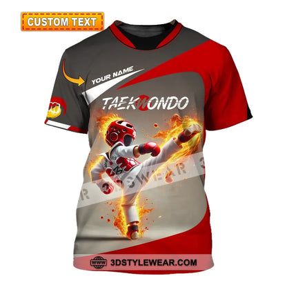 Unisex Shirt - Custom Name Shirt Taekwondo - T-shirt