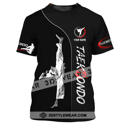 Unisex Shirt - Custom Name Shirt Taekwondo - T-Shirt / S - T-shirt