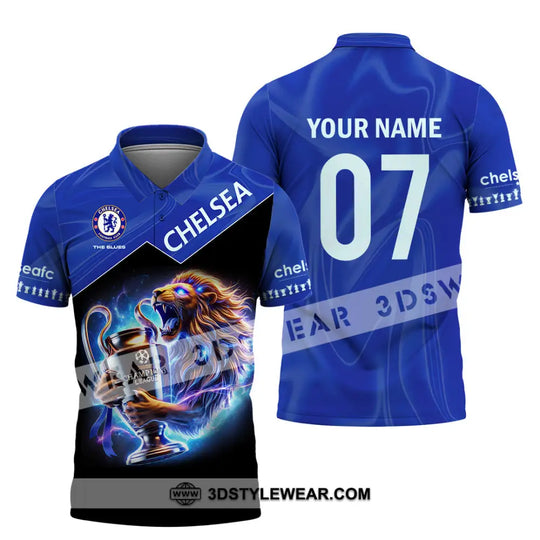 Unisex Shirt, Custom Name The Blues T-Shirt, Football Hoodie Long Sleeve Shirt, Gift for Football Lovers style option 4