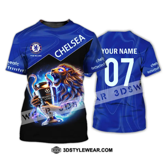 Unisex Shirt, Custom Name The Blues T-Shirt, Football Hoodie Long Sleeve Shirt, Gift for Football Lovers style option 2