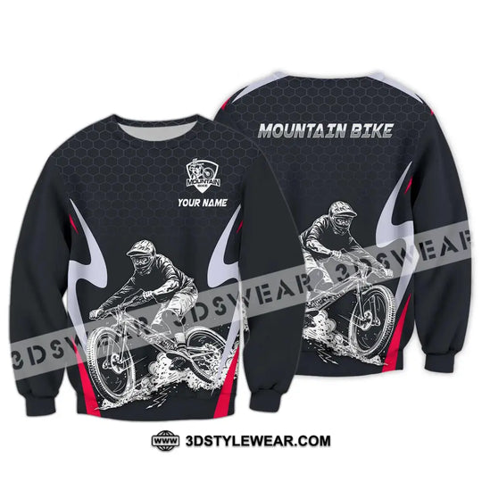 Unisex Shirt - Custom Name The Mountain Bike Player Sport Shirt style option 4