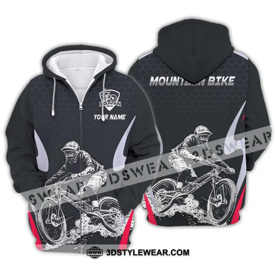 Unisex Shirt - Custom Name The Mountain Bike Player Sport Shirt style option 2