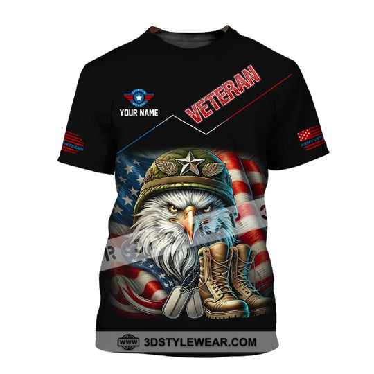 Unisex Shirt, Custom Name Veteran Shirt, Veteran Memorial Shirt style option 2