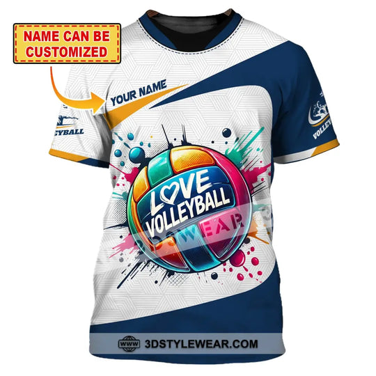 Unisex Shirt, Custom Name Volleyball Shirt, Volleyball Club Uniform, Volleyball Hoodie T-Shirt style option 1