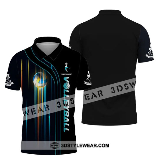 Unisex Shirt, Custom Name Volleyball Shirt, T-Shirt for Volleyball Club, Gift for Volleyball Players style option 4