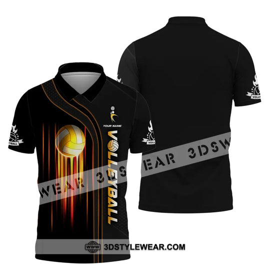Unisex Shirt, Custom Name Volleyball Shirt, T-Shirt for Volleyball Club, Gift for Volleyball Players style option 3