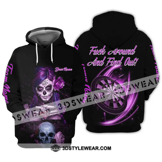 Unisex Shirt - Custom Name Witch Darts Shirt style option 3