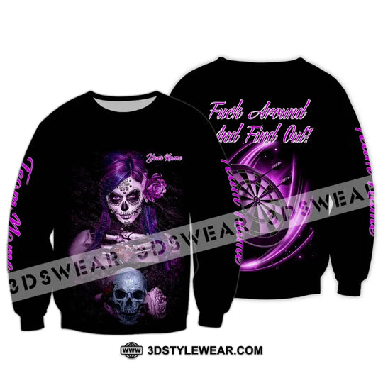 Unisex Shirt - Custom Name Witch Darts Shirt style option 4