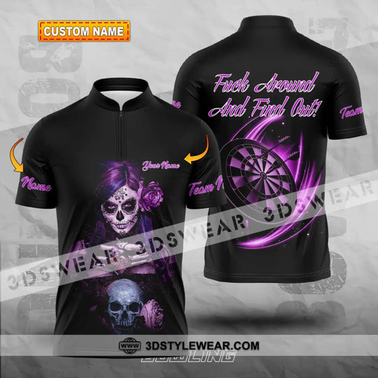 Unisex Shirt - Custom Name Witch Darts Shirt style option 1