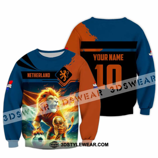Unisex Shirt - Custom Netherlands 3D Shirt style option 3