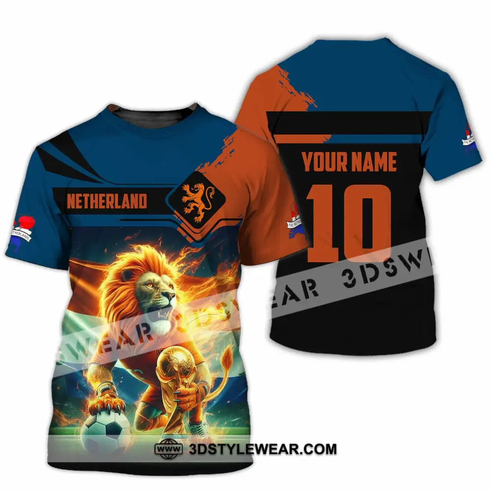 Unisex Shirt - Custom Netherlands 3D Shirt T-Shirt / S T-shirt