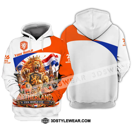 Unisex Shirt - Custom Netherlands World Cup 2026 Shirt style option 3