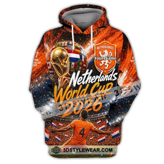 Unisex Shirt - Custom Netherlands World Cup 2026 Shirt style option 2