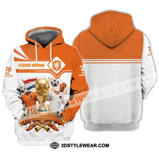 Unisex Shirt - Custom Netherlands World Cup 2026 Shirt style option 3
