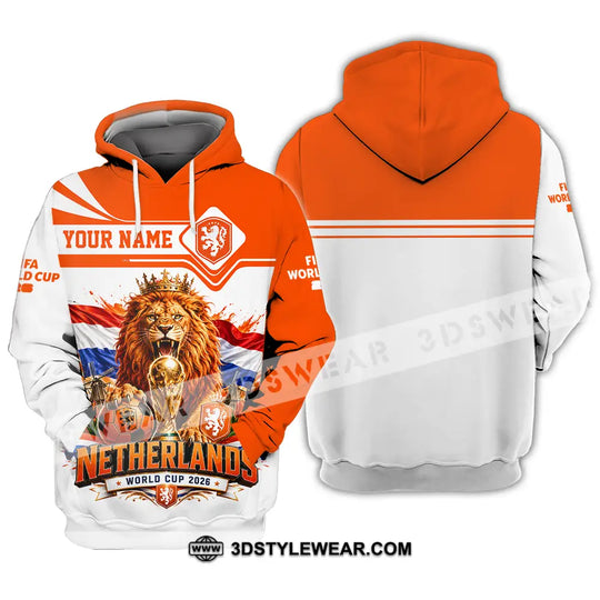 Unisex Shirt - Custom Netherlands World Cup 2026 Shirt style option 3