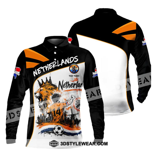 Unisex Shirt - Custom Netherlands World Cup 2026 Shirt style option 4