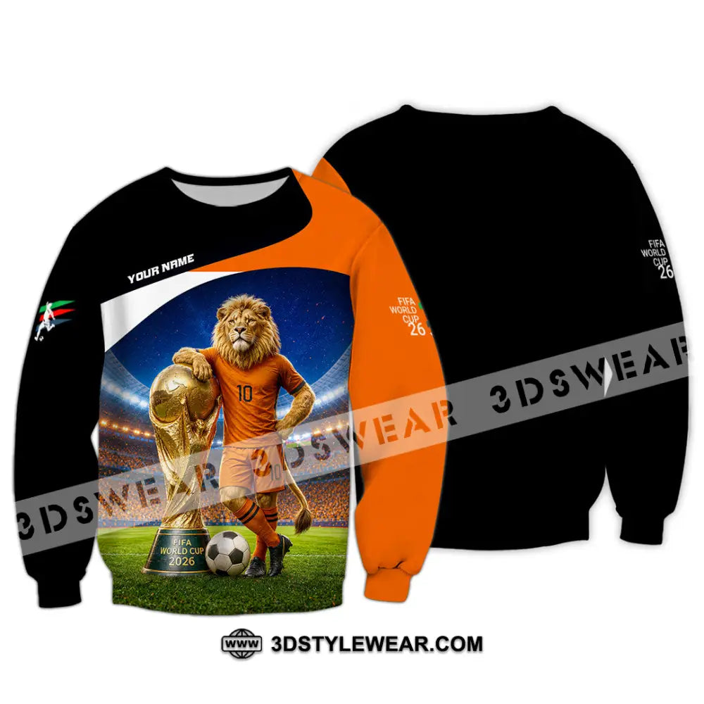 Unisex Shirt - Custom Netherlands World Cup 2026 Shirt - Long Sleeve / S - T-shirt