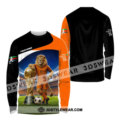 Unisex Shirt - Custom Netherlands World Cup 2026 Shirt - Long Sleeve Shirt / S - T-shirt