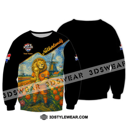 Unisex Shirt - Custom Netherlands World Cup 2026 Shirt - Long Sleeve / S - T-shirt