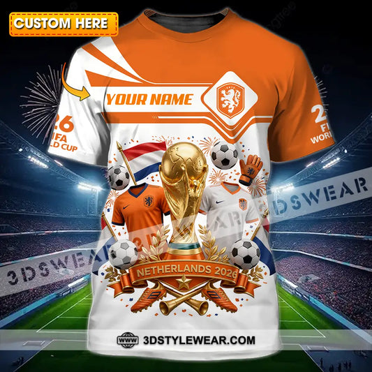 Unisex Shirt - Custom Netherlands World Cup 2026 Shirt - T-shirt