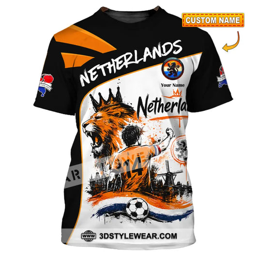 Unisex Shirt - Custom Netherlands World Cup 2026 Shirt - T-shirt