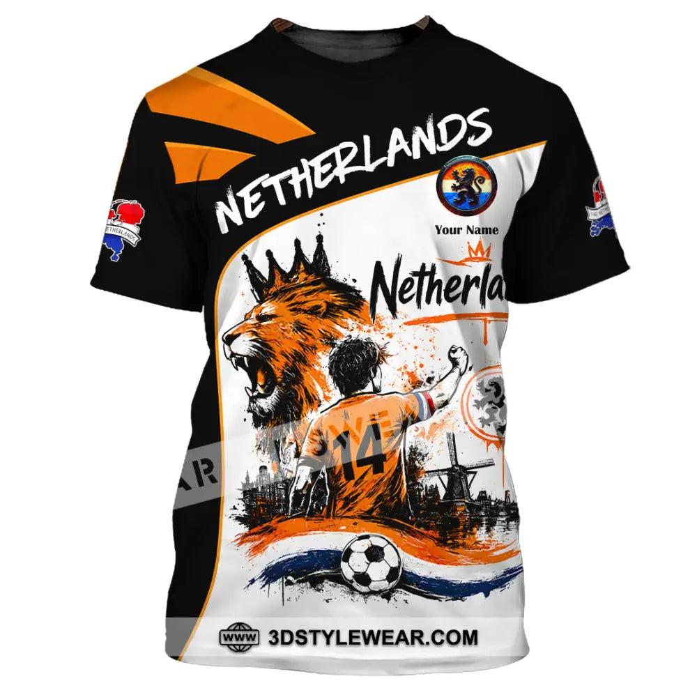 Unisex Shirt - Custom Netherlands World Cup 2026 Shirt - T-Shirt / S - T-shirt