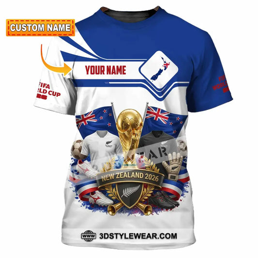 Unisex Shirt - Custom New Zealand World Cup 2026 Shirt - T-shirt