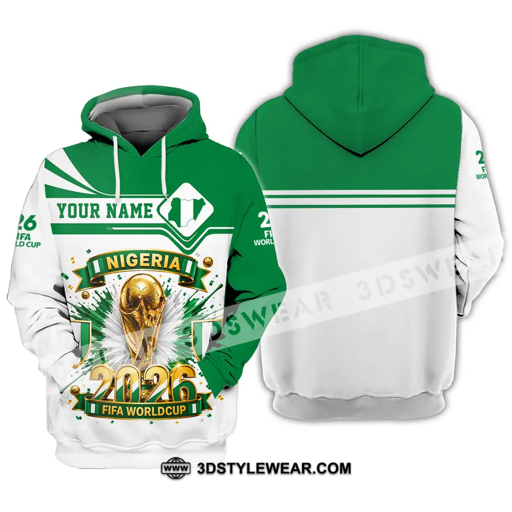 Unisex Shirt - Custom Nigeria World Cup 2026 Shirt - Hoodie / S - T-shirt