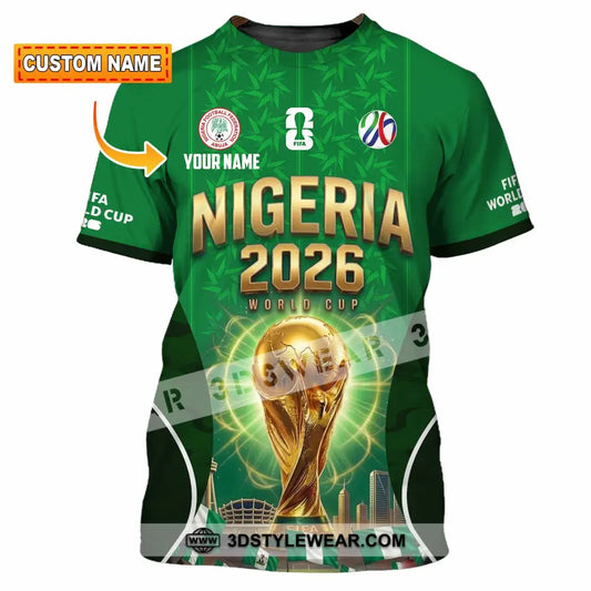 Unisex Shirt - Custom Nigeria World Cup 2026 Shirt - T-shirt