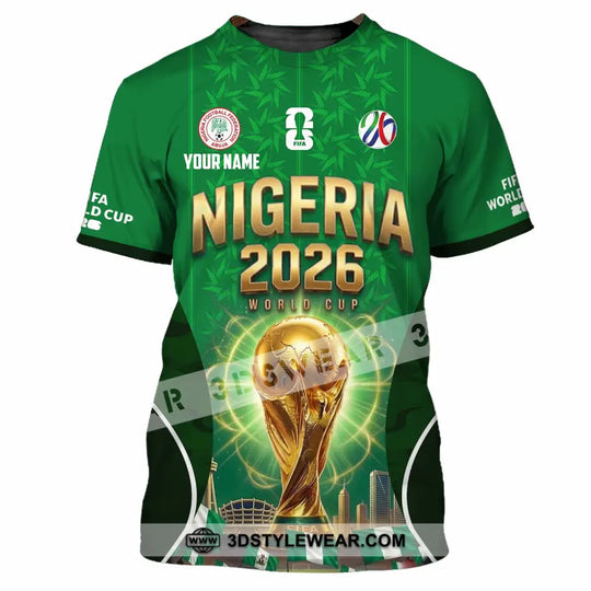 Unisex Shirt - Custom Nigeria World Cup 2026 Shirt style option 4
