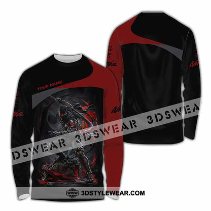 Unisex Shirt - Custom Ninja Shirt - Long Sleeve Shirt / S - T-shirt