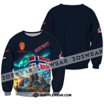 Unisex Shirt - Custom Norway Shirt - Long Sleeve / S - T-shirt